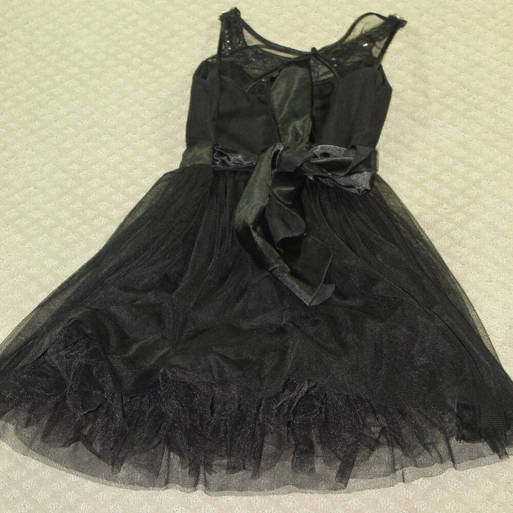 Ruby Rox Black Jeweled Mini Dress - Picture 2 of 5